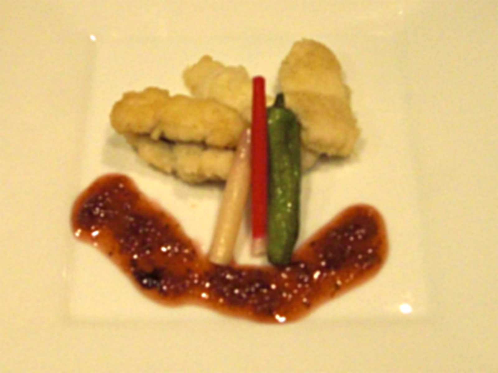 鱧の梅しょうゆ焼き
